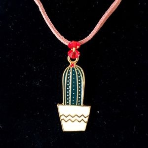 Long Cactus Necklace